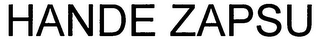 HANDE ZAPSU logo