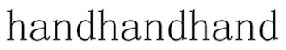 HANDHANDHAND logo