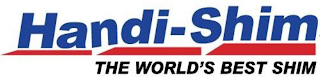 HANDI-SHIM THE WORLD'S BEST SHIM logo