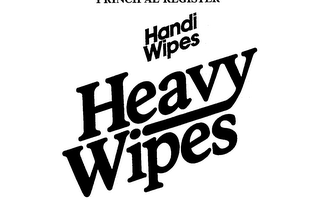 HANDI WIPES HEAVY WIPES logo