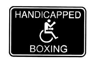 HANDICAPPED BOXING logo