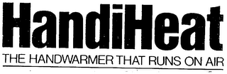 HANDIHEAT THE HANDWARMER THAT RUNS ON AIR logo