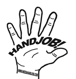 HANDJOB! WWW.INEEDAHANDJOB.COM logo