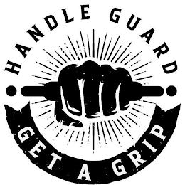HANDLE GUARD GET A GRIP logo