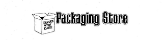 HANDLE WITH CARE PACKAGING STORE logo