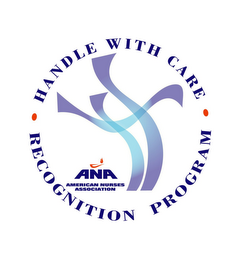 HANDLE WITH CARE RECOGNITION PROGRAM ANA AMERICAN NURSES ASSOCIATION logo