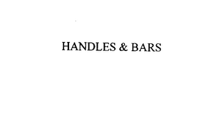 HANDLES & BARS logo
