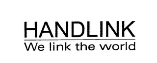 HANDLINK WE LINK THE WORLD logo