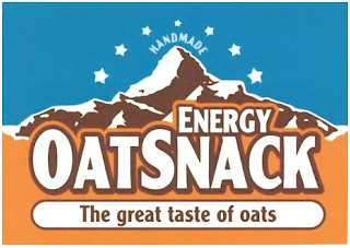 HANDMADE ENERGY OATSNACK THE GREAT TASTE OF OATS logo