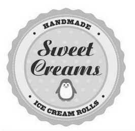 HANDMADE ICE CREAM ROLLS SWEET CREAMS logo
