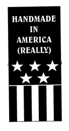 HANDMADE IN AMERICA (REALLY) logo
