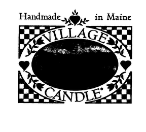 HANDMADE IN MAINE CANDLE logo