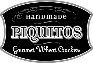 HANDMADE PIQUITOS GOURMET WHEAT CRACKERS logo