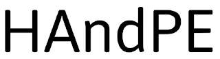 HANDPE logo