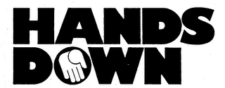 HANDS DOWN logo