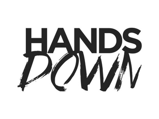 HANDS DOWN logo