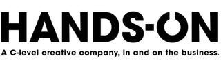 HANDS-ON A C-LEVEL CREATIVE COMPANY, IN AND ON THE BUSINESS. logo
