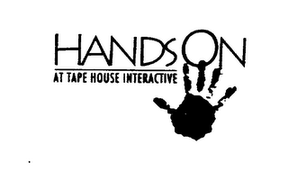 HANDS ON AT TAPE HOUSE INTERACTIVE logo