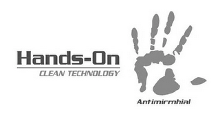 HANDS ON CLEAN TECHNOLOGY ANTIMICROBIAL logo