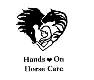 HANDS ON HORSE CARE logo