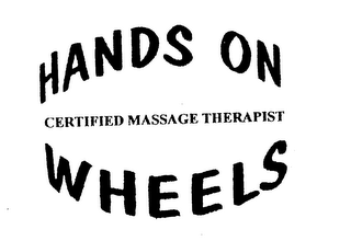 HANDS ON WHEELS CERTIFIED MASSAGE THERAPIST logo