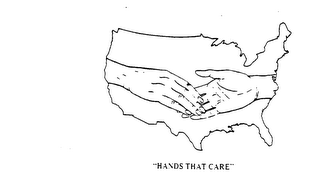 "HANDS THAT CARE" logo