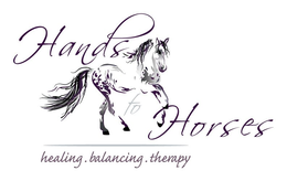HANDS TO HORSES HEALING.BALANCING.THERAPY logo