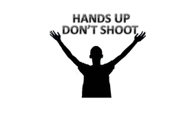 HANDS UP DON'T SHOOT logo