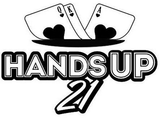 HANDSUP 21 logo