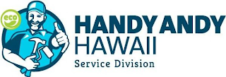 HANDY ANDY HAWAII SERVICE DIVISION ECO logo