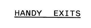 HANDY EXITS logo