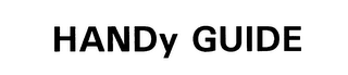 HANDY GUIDE logo