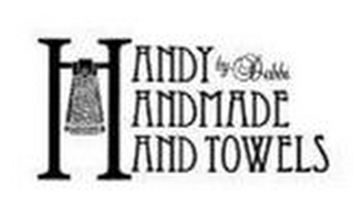 HANDY HANDMADE HAND TOWELS BY DEBBI logo