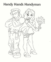 HANDY HANDS HANDYMAN logo