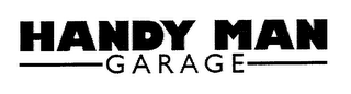 HANDY MAN GARAGE logo
