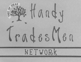 HANDY TRADESMEN NETWORK TREE OF IDEAS logo