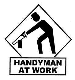 HANDYMAN AT WORK logo