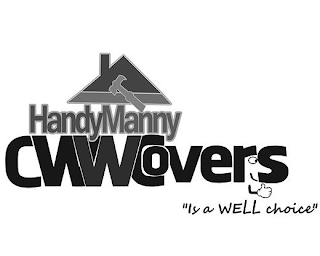 HANDYMANNY CWWCOVERS "IS A WELL CHOICE" logo
