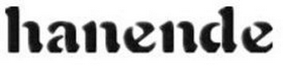 HANENDE logo