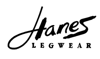 HANES L E G W E A R logo