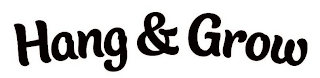 HANG & GROW logo