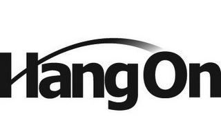HANG ON logo
