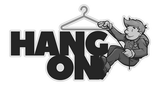HANG ON logo