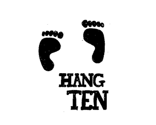 HANG TEN logo
