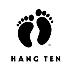 HANG TEN logo