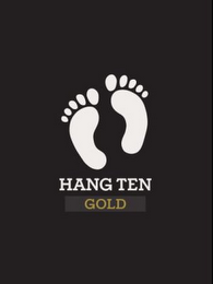 HANG TEN GOLD logo