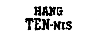 HANG TEN-NIS logo