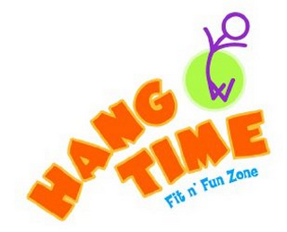 HANG TIME FIT N' FUN ZONE logo