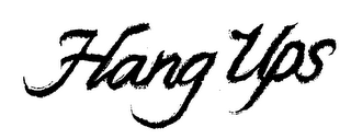 HANG UPS logo