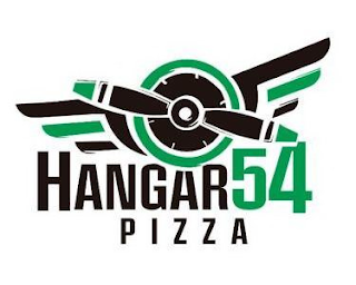 HANGAR 54 PIZZA logo
